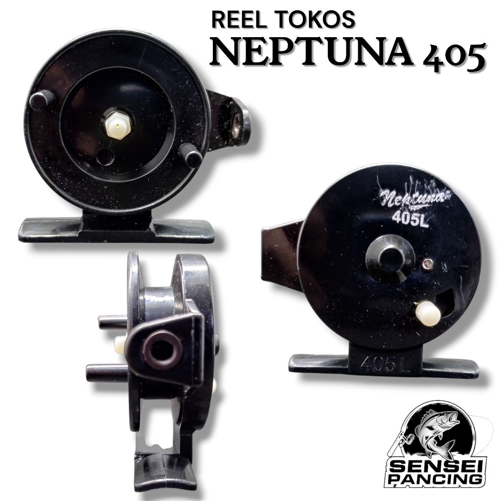 REEL TOKOS NEPTUNA 405 HANDLE KIRI DAN KANAN