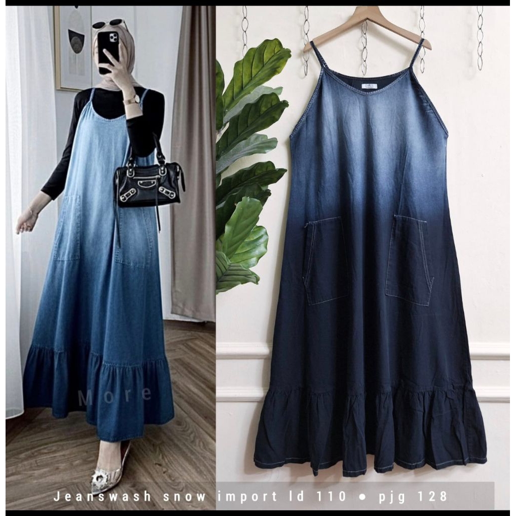 Real pic ORIGINAL dan TERMURAH Overall Jeans PREMIUM Bangkok IMPORT / Overall Jumbo PREMIUM IMPORT /