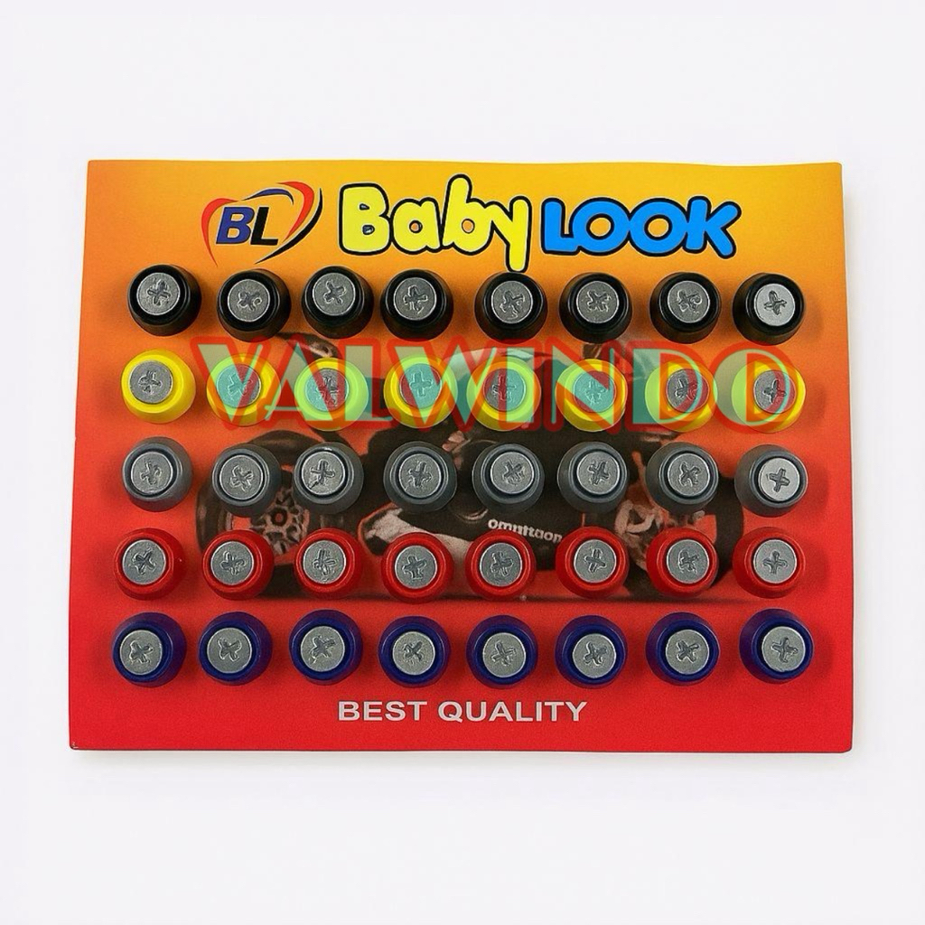 Promo  Baut Warna Warni untuk Plat Nomor Aksesori Motor Ukuran Baut & Mur 10 Kunci Obeng Knalpot ( B