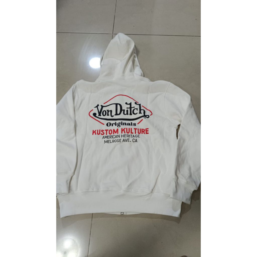 Hoodie jacket Von Dutch ori