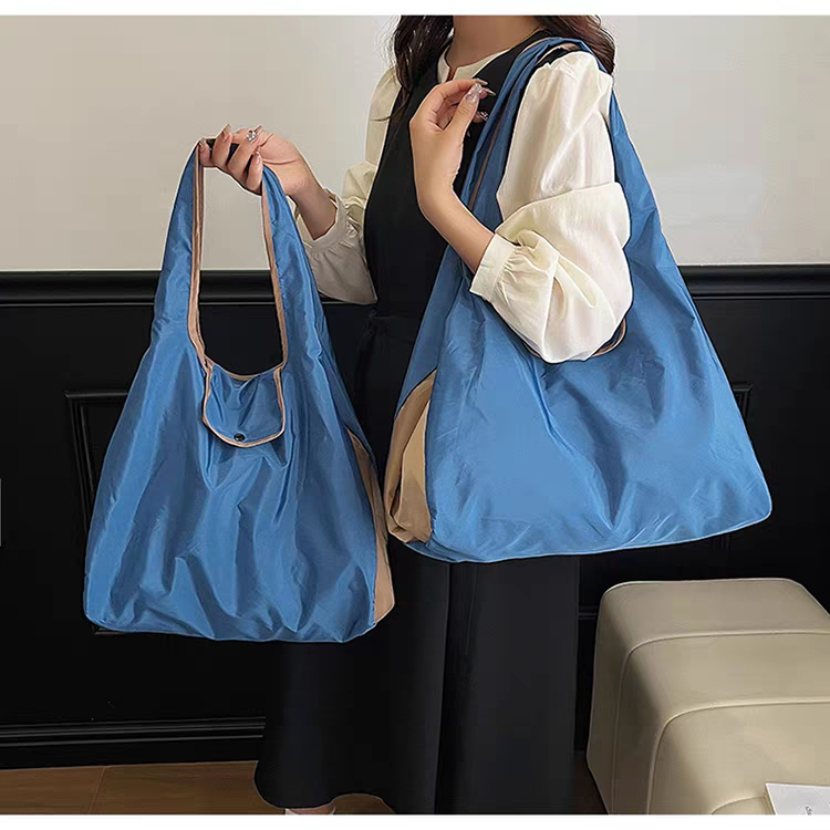 GROSIRAN OMYGOOSE Tas Belanja Lipat Ramah Lingkungan Foldable Shopping Bag Nylon Waterproof TFW 0298