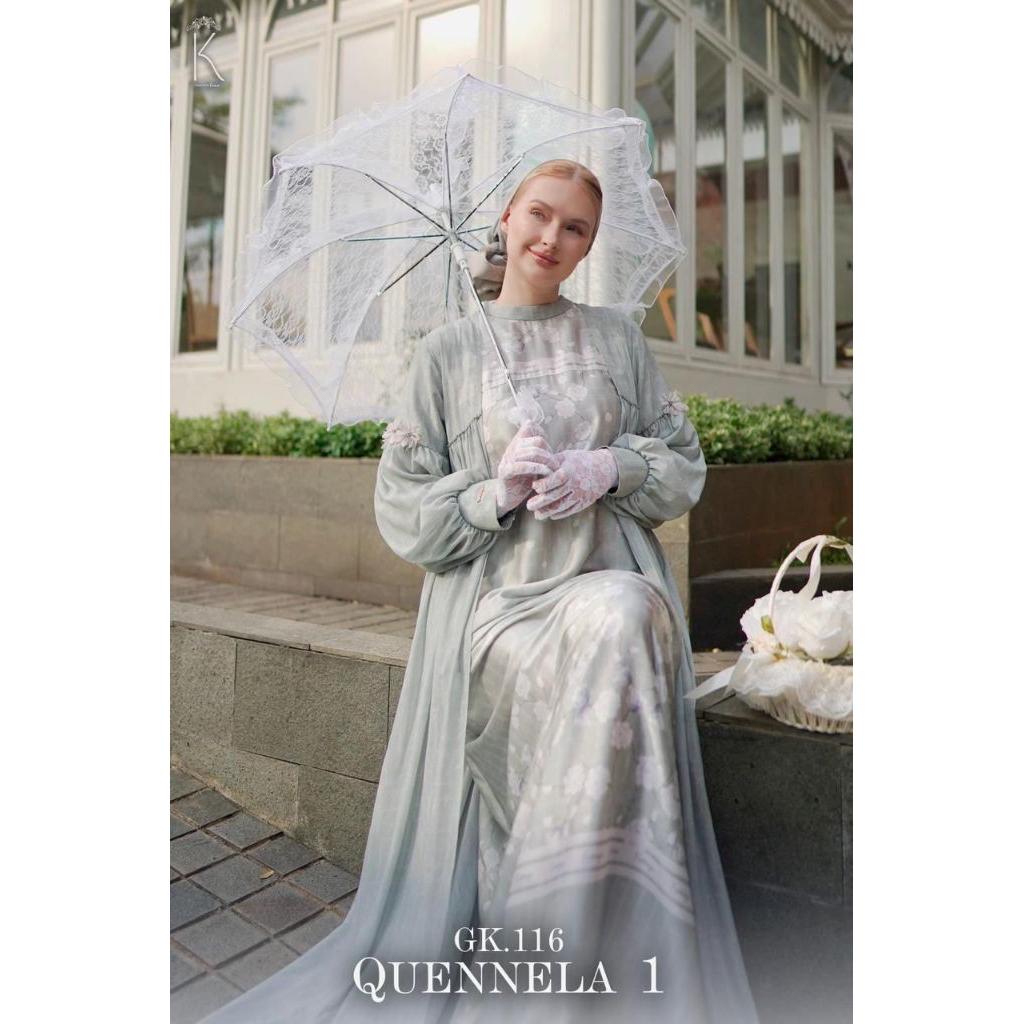 Dress Gamis Luna Kemayu GK.116 QUENNELLA 1 by Luna Hijab Indonesia