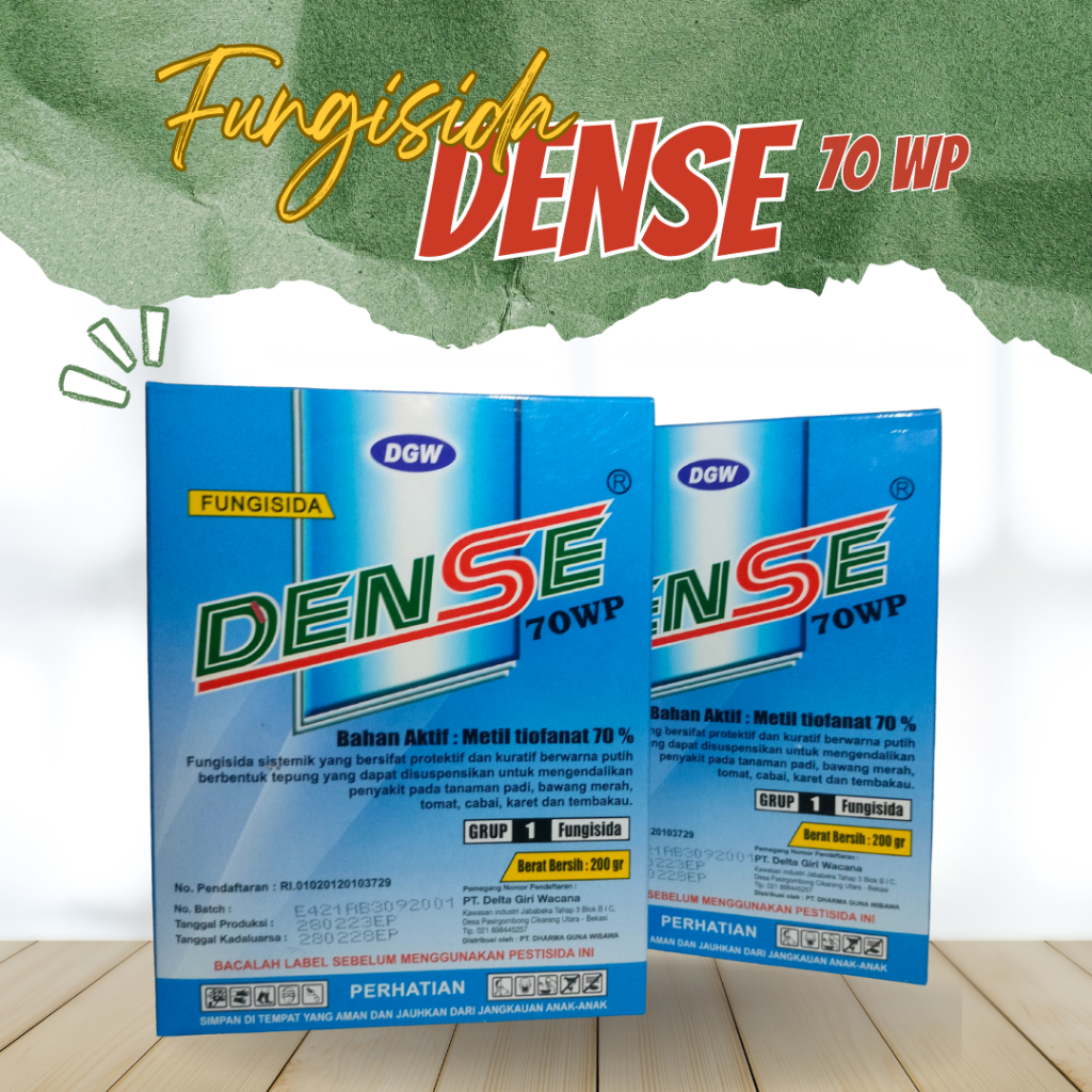 Fungisida Sistemik Dense 70 WP - Atasi Penyakit Jamur Pada Tanaman