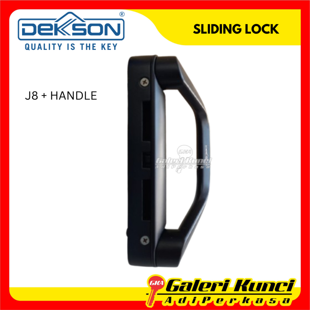 Sliding Lock Dekson Dekkson Kunci Pintu Geser Alumunium J8B Handle