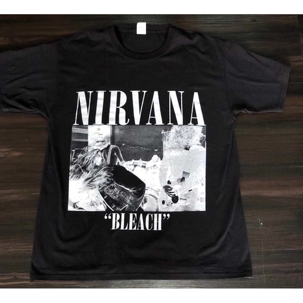 T-Shirt Nirvana Bleach - L
