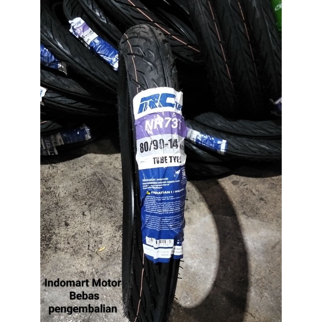 BAN LUAR IRC 80/90- 14 (Tube Type) NR73T