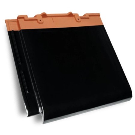 Kanmuri Genteng Full Flat Silk Black KW.1