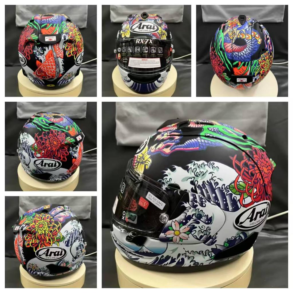 ARAI RX7X ORIENTAL BLACK ORIENTAL