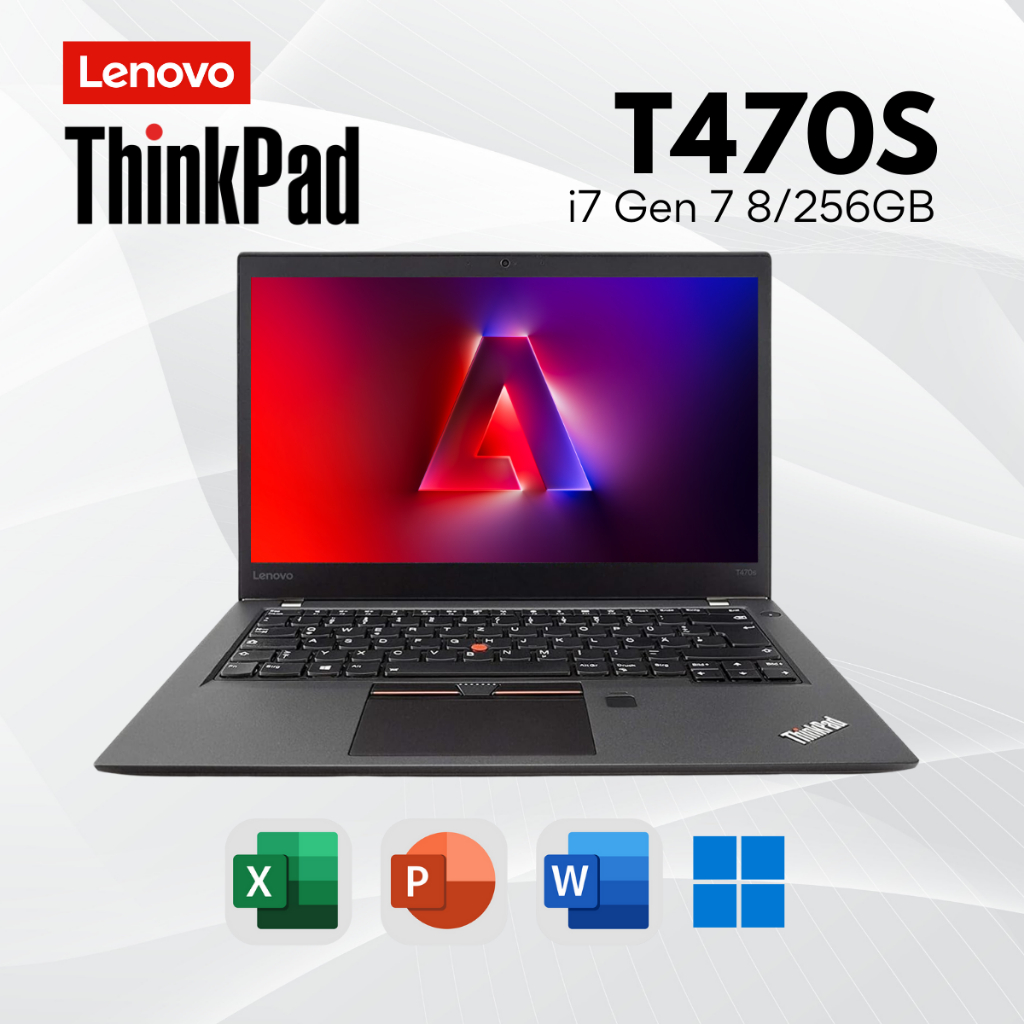 Lenovo ThinkPad T470 T470s Intel Core i5 Gen 8 RAM 8GB SSD 256GB IPS FHD NVMe Original | Start Comp