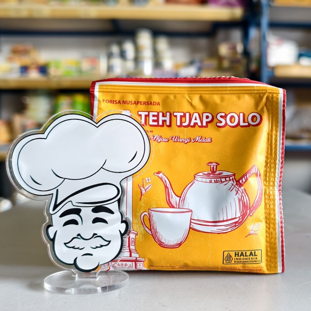 Teh Tjap Solo 1 Renceng / Teh Instant Sachet 1 Renceng / Teh Bubuk Instant Sachet