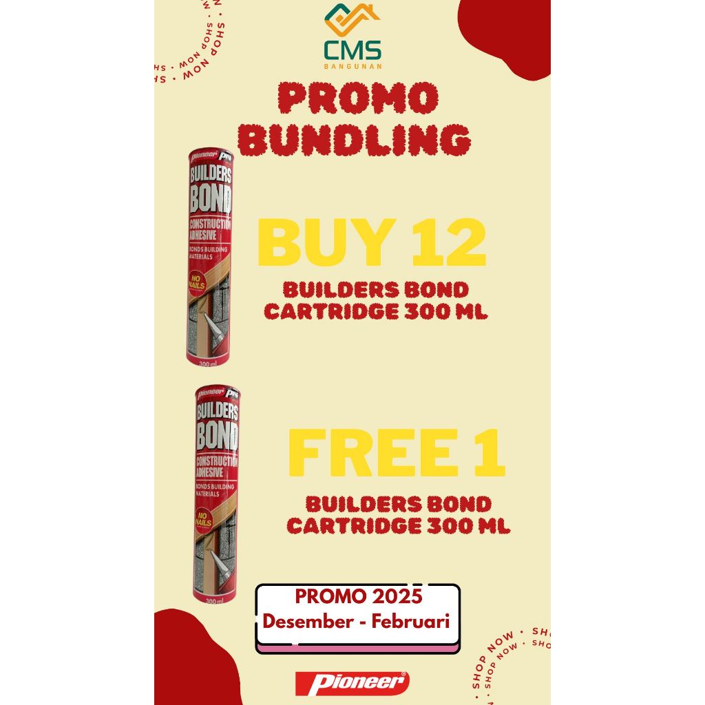 Lem serbaguna lem konstruksi lem kayu lem besi lem pengganti paku adhesive sealant PIONEER PRO BUILD