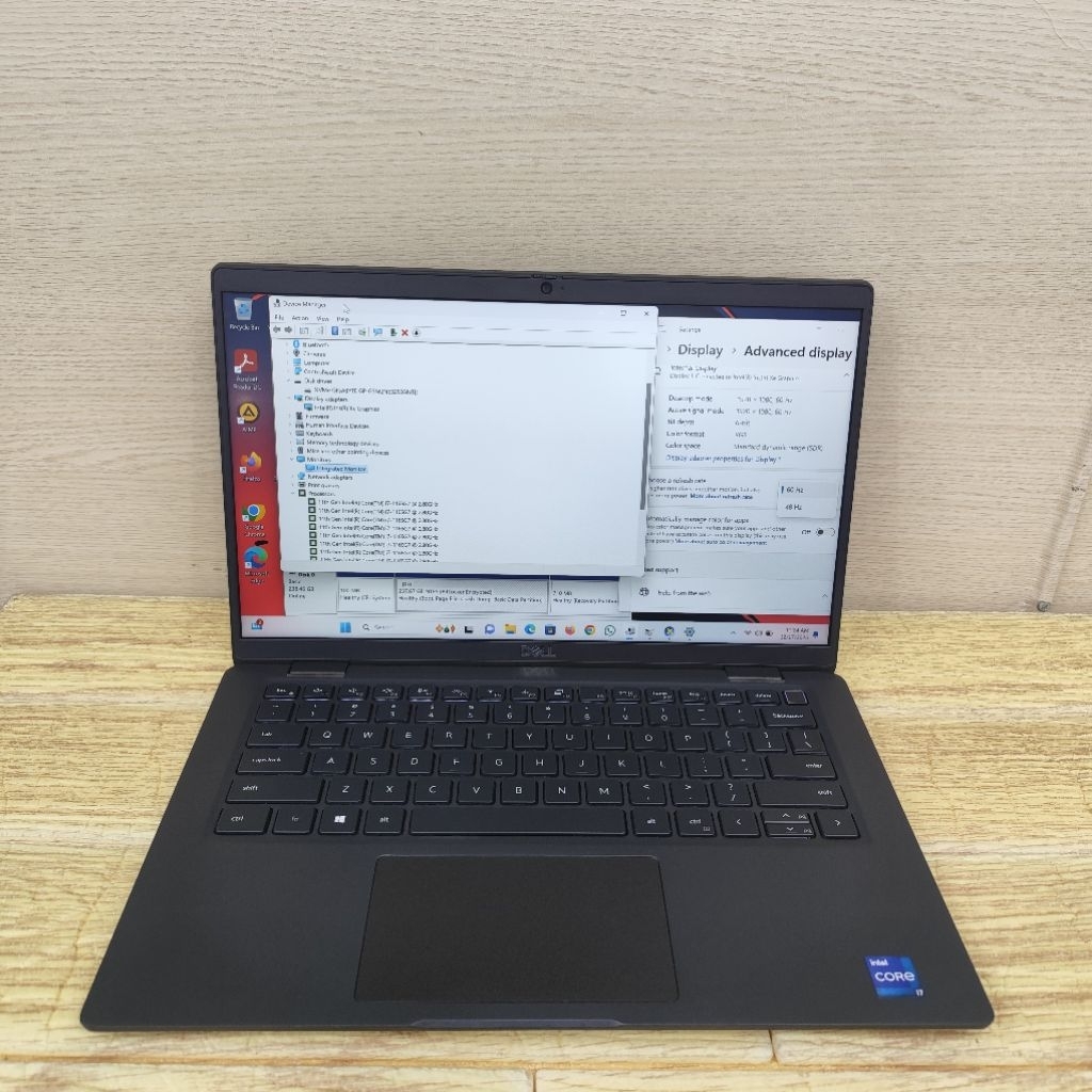 Laptop Second Dell Latitude 7420 Core i7-1165g7 Ram 16gb Ssd 256gb Fhd