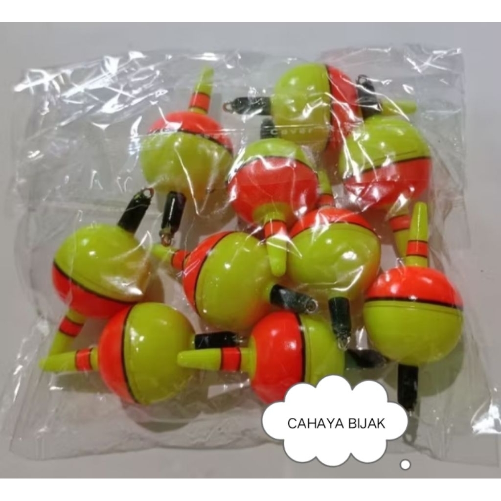 10 Pcs Pelampung Pancing Blit