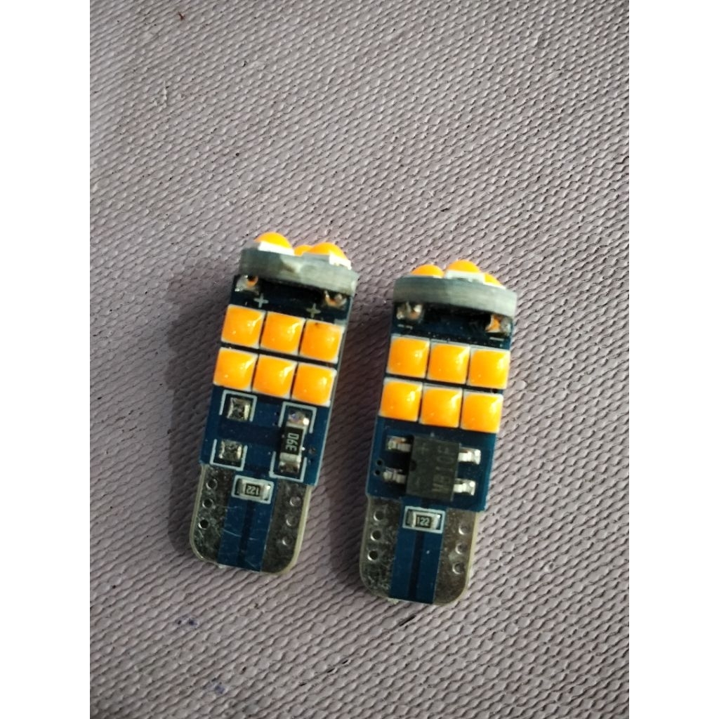 Lampu sein LED motor CANBUS 15 mata mini super terang universal