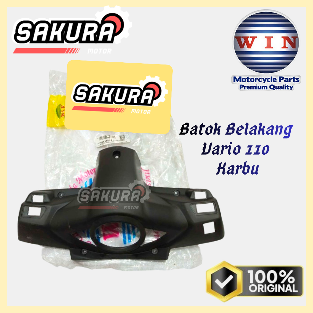 Batok Belakang Vario 110 Karbu Original WIN