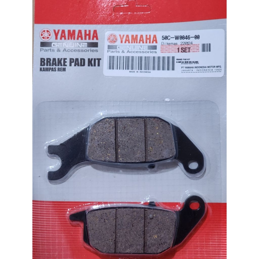 Kampas Rem Cakram Belakang Jupiter MX