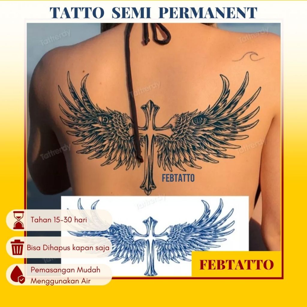 FRUIT INK Temporary Tattoo Full Chest Semi Permanent Motif Aesthetic Tattoo Temporary Tattoo Sticker