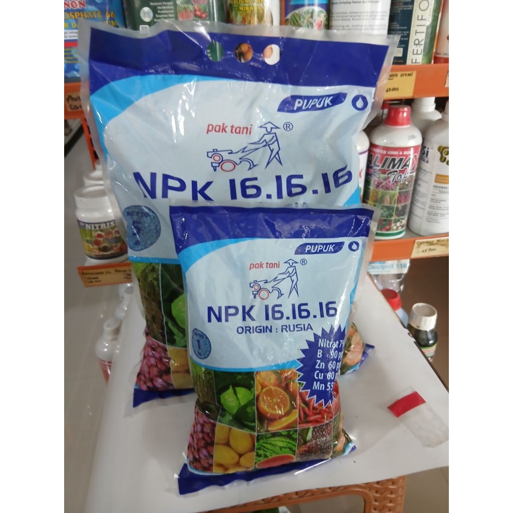 PUPUK NPK PAK TANI 16.16.16