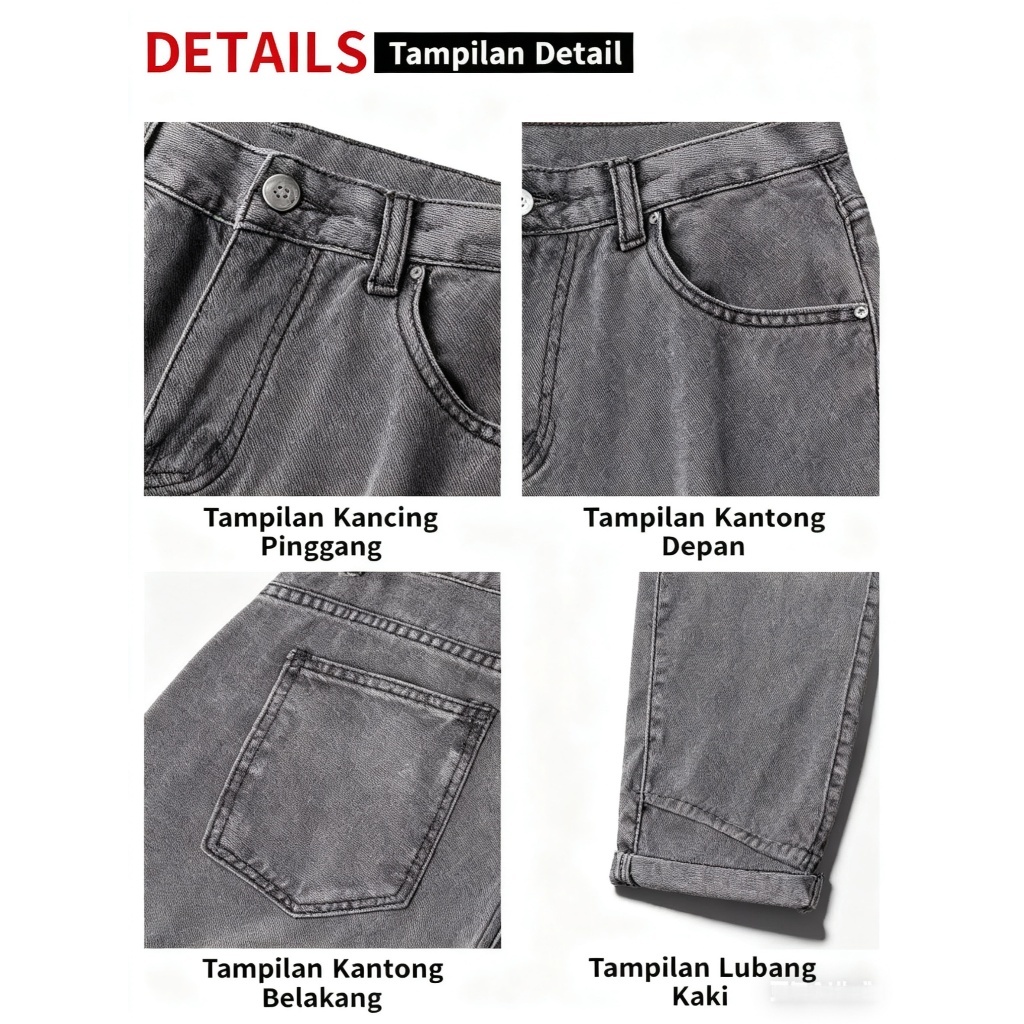 Jeans Bruno Art Pria Premium Stretch Tahan Lama