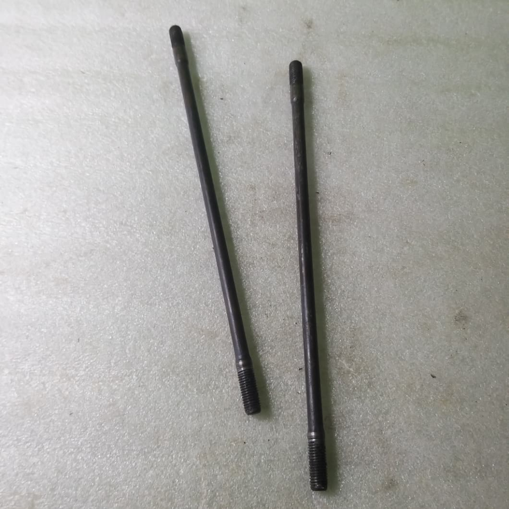 Baut tanam blok baut stud B blok cylinder panjang 20cm diameter 4mm