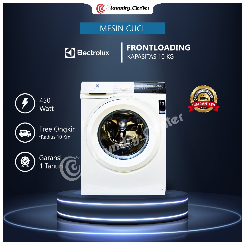 Mesin Cuci Electrolux 10 Kg Frontloading