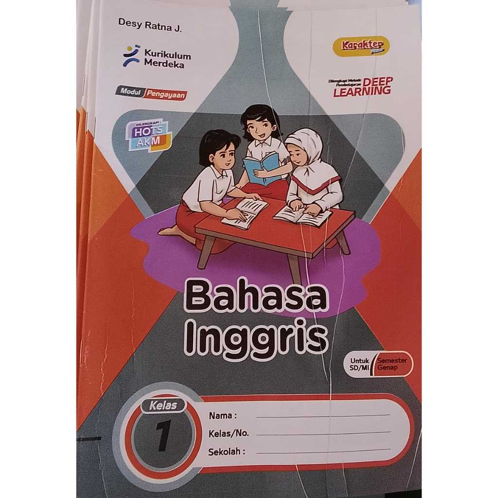 LKS  KELAS 1 BAHASA INGGRIS SEMESTER 2 TERBITAN 2025