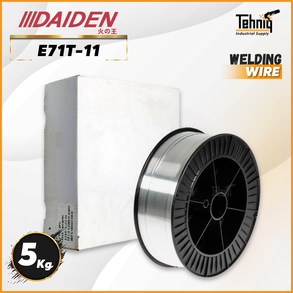 Daiden E71T 11 Kawat Las 5Kg Self Shield Flux Cored
