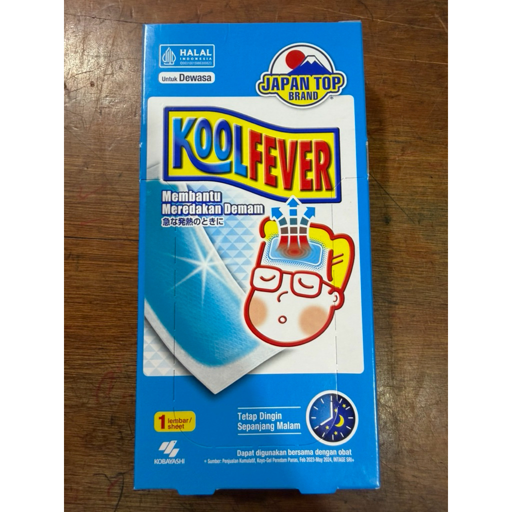 Kool Fever untuk Dewasa Per Box (6sachets)