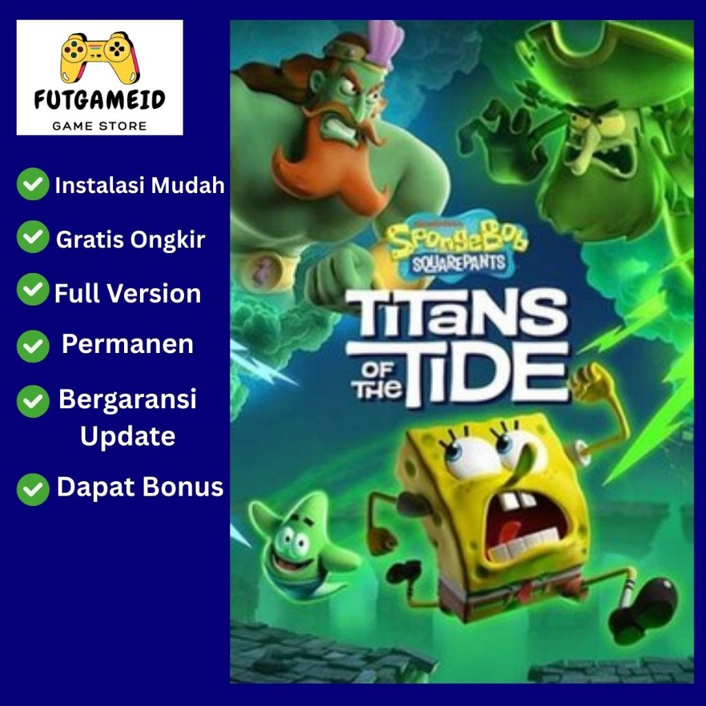 Spongebob Squarepants Titans Of The Tide PC Game