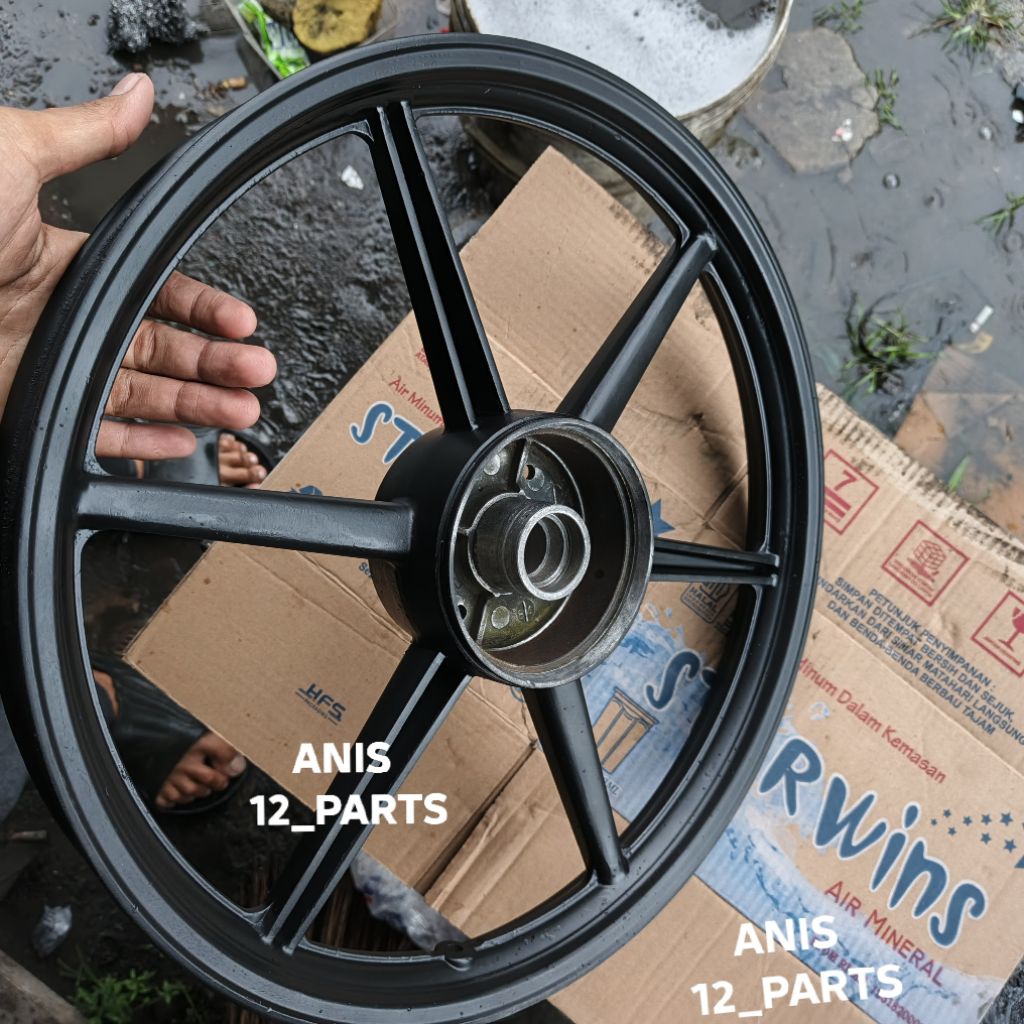 VELG PELEK BELAKANG aja PALANG 6 HONDA SUPRA GRAND LEGENDA ASLI COPOTAN MERK CONRAD VENOM