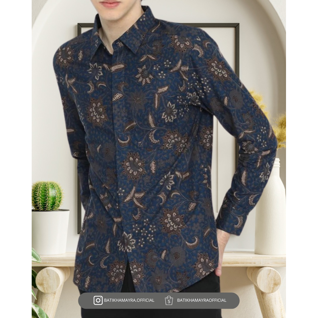 BATIK HAMAYRA||BATIK PREMIUM PRIA LENGAN PANJANG