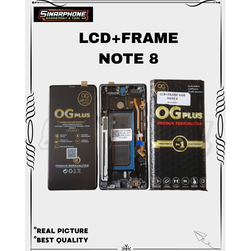 LCD+FRAME SAMSUNG NOTE 7 KUALITAS ORIGINAL
