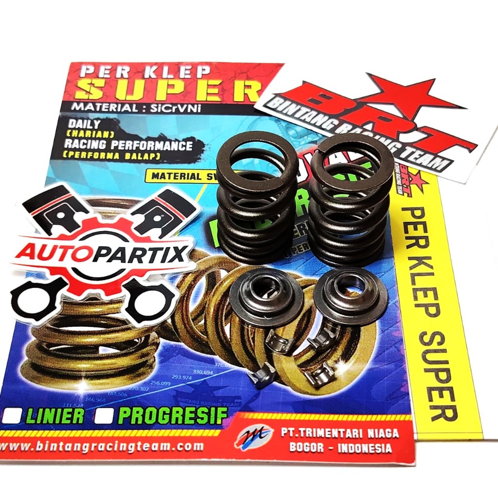 Per Klep Progressive Progresif BRT CRF 150 VERZA NEW MEGAPRO