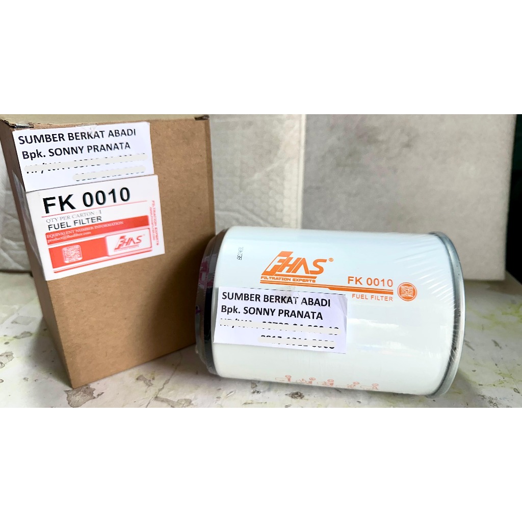 BEST - FHAS FK0010 FK-0010 FK 0010 FUEL FILTER SFR 90P3FW SFR90P3FW SFR-90P3FW R90P 8159975 1393640 