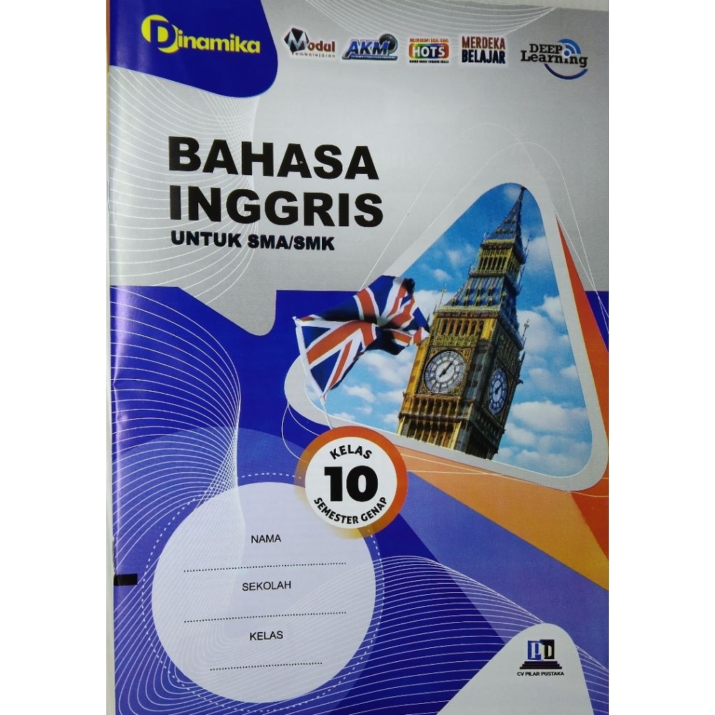 LKS BAHASA INGGRIS  KELAS 10 SEMESTER 2 KURIKULUM MERDEKA