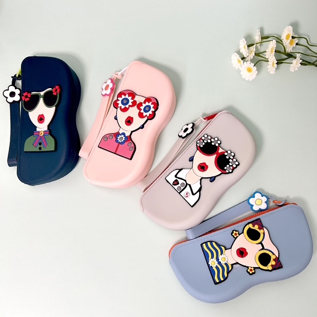 Abilene - Dompet Kacamata Silicone Jelly - Pouch Kacamata Jelly ABL0081