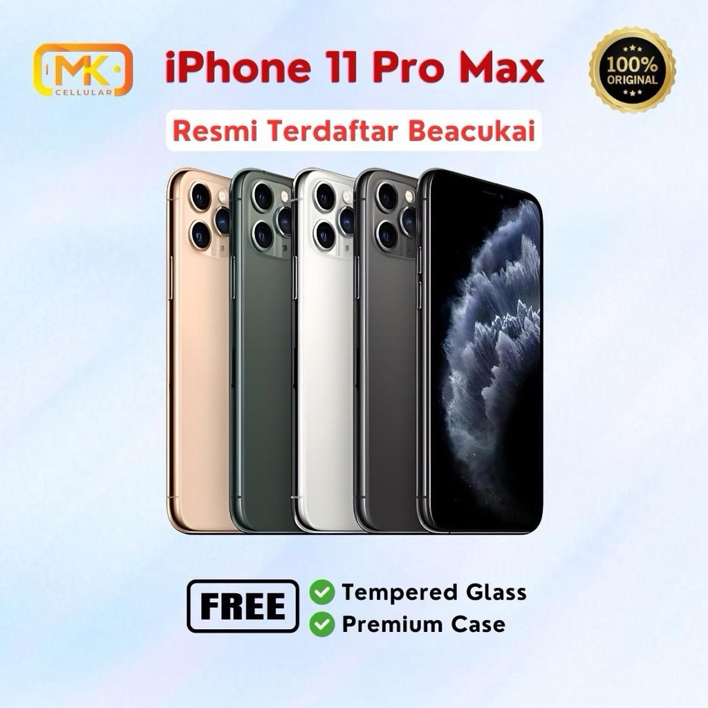 iPhone 11 Pro Max Second Resmi Terdaftar Beacukai // 64GB 256GB 256GB