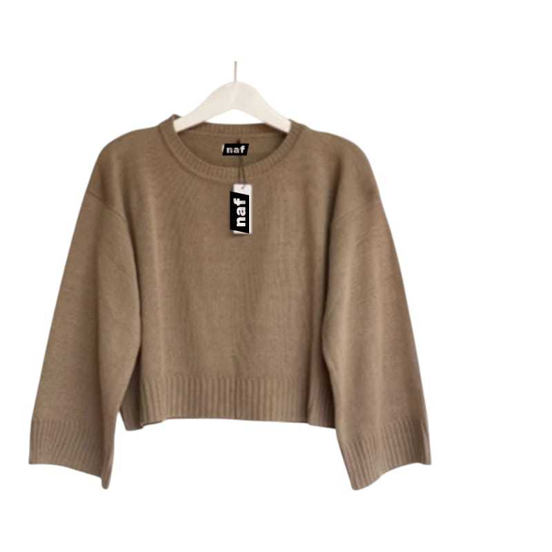 Croptop Rajut Premium Oversize Wanita Baju Panjang Cardigan Knit Sexy 1 Ukuran