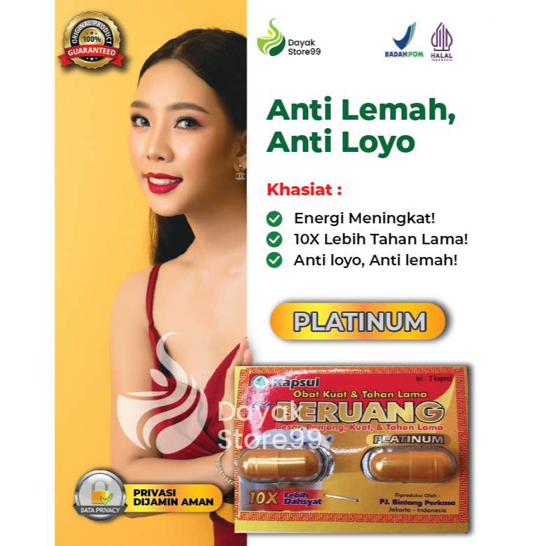 Kapsul herbal beruang madu platinum