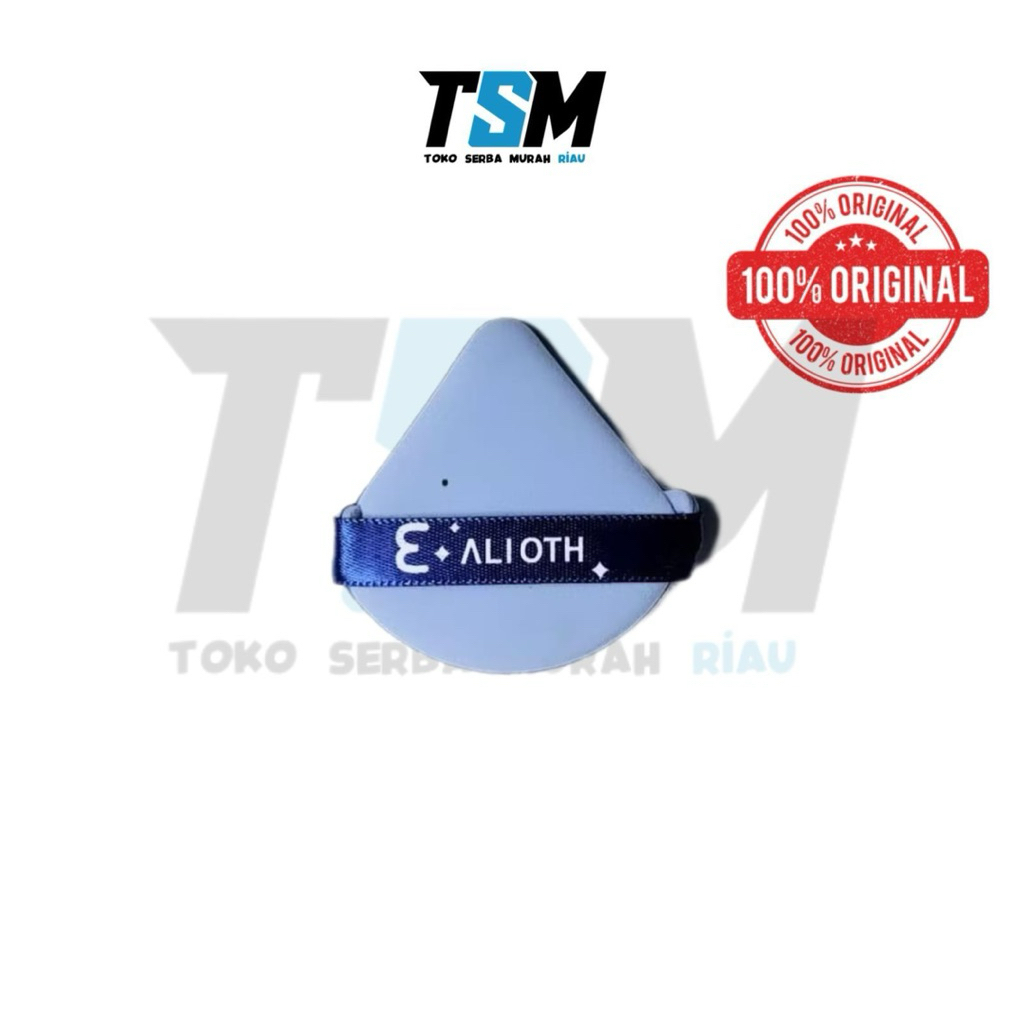 Sponge Cushion Sponge Make Up Bentuk Bulat Waterdrops