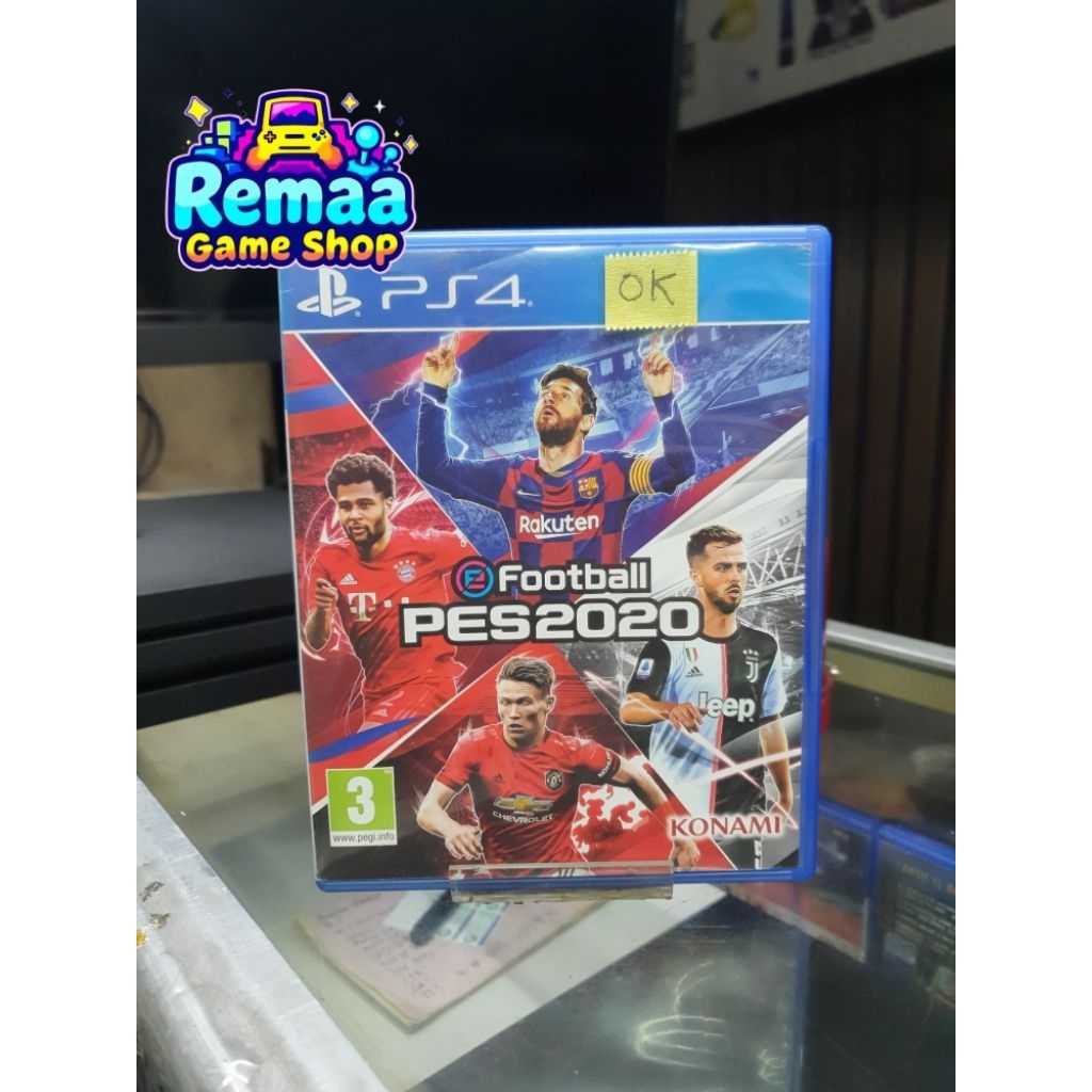 KASET PES 2020 PS4 SECOND NORMAL SIAP PAKAI