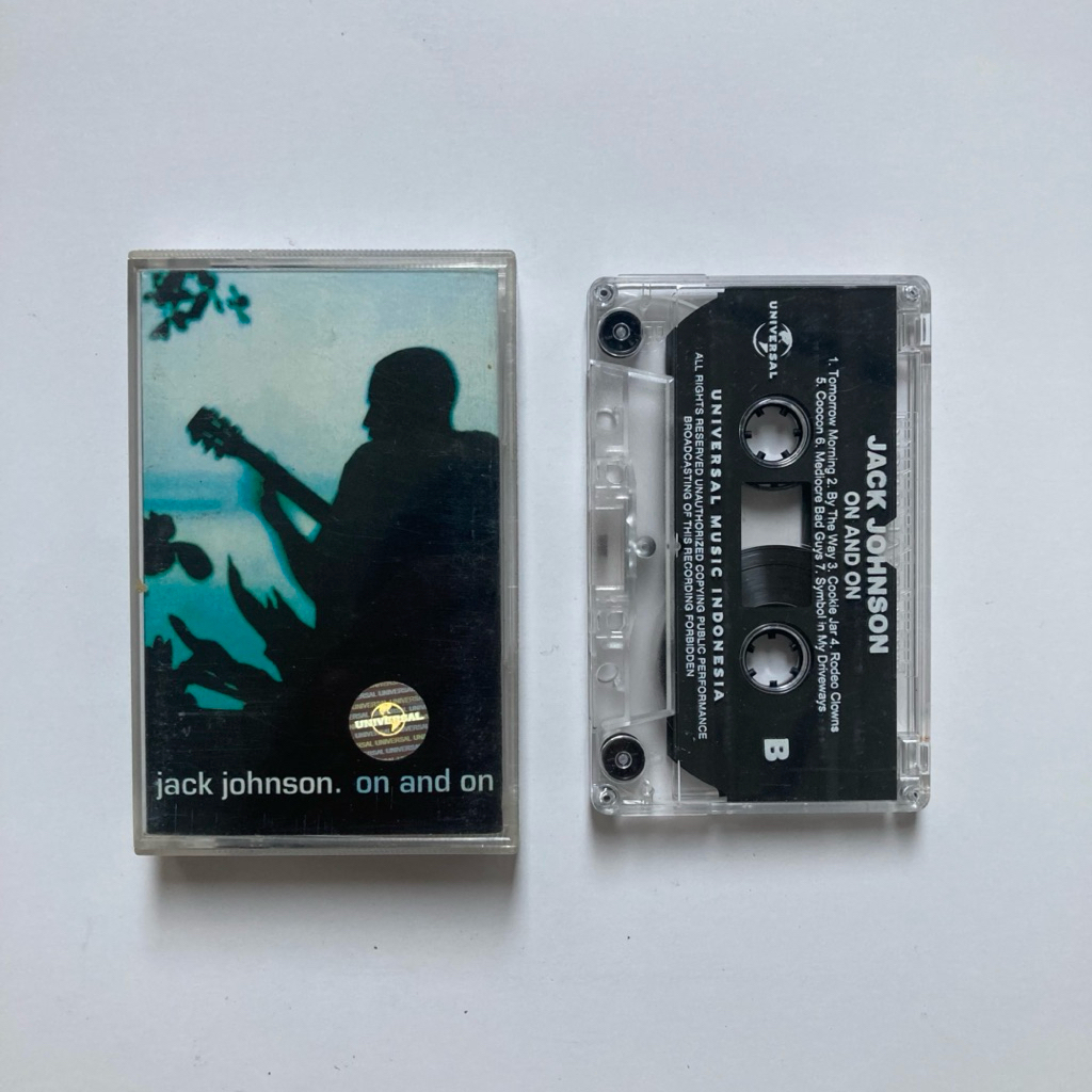 Kaset Pita Jack Johnson On and On Original