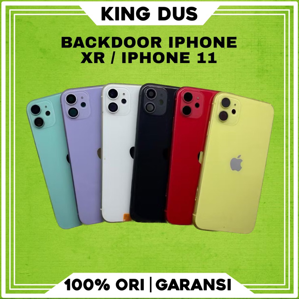 BACKDOOR HOUSING BACK CASING IPHONE XR / IPHONE 11 ORIGINAL COPOTAN