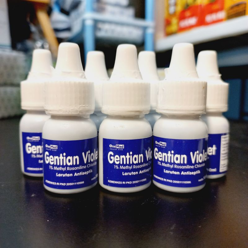 GENTIAN VIOLET OBAT SARIAWAN| ONEMED | BIBIR PECAH | BAU MULUT