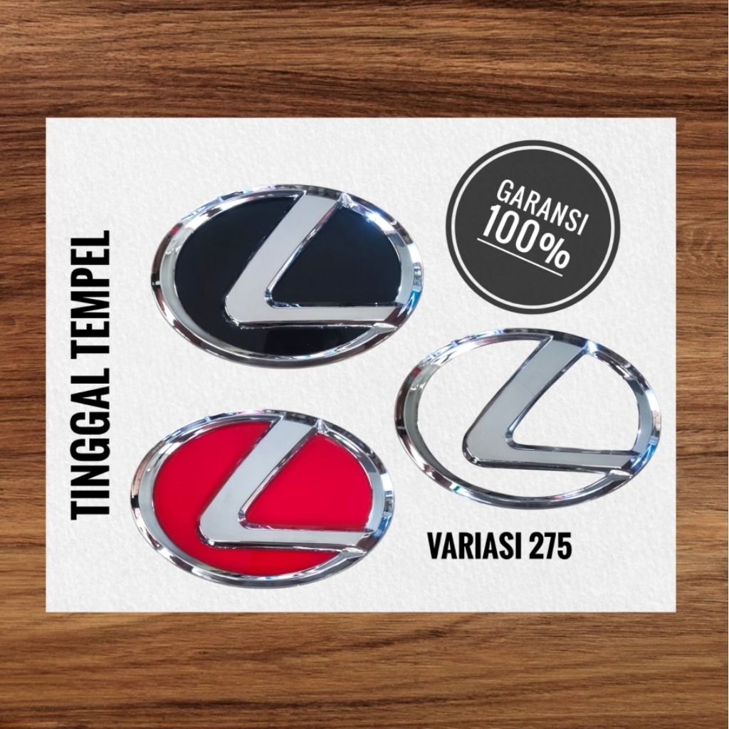 emblem logo Lexus / emblem Lexus / logo Lexus / emblem logo Lexus universal / logo mobil Lexus / emb