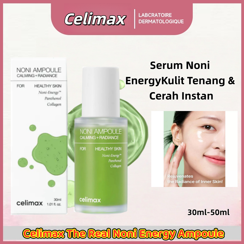 Celimax The Real Noni Energy Ampoule Calming + Radiance 30-50ML V2 Face Toner