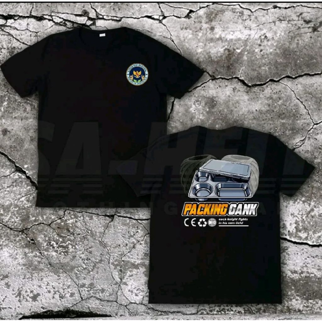 Kaos Sppg Packing Gank Kaos Distro Unisex