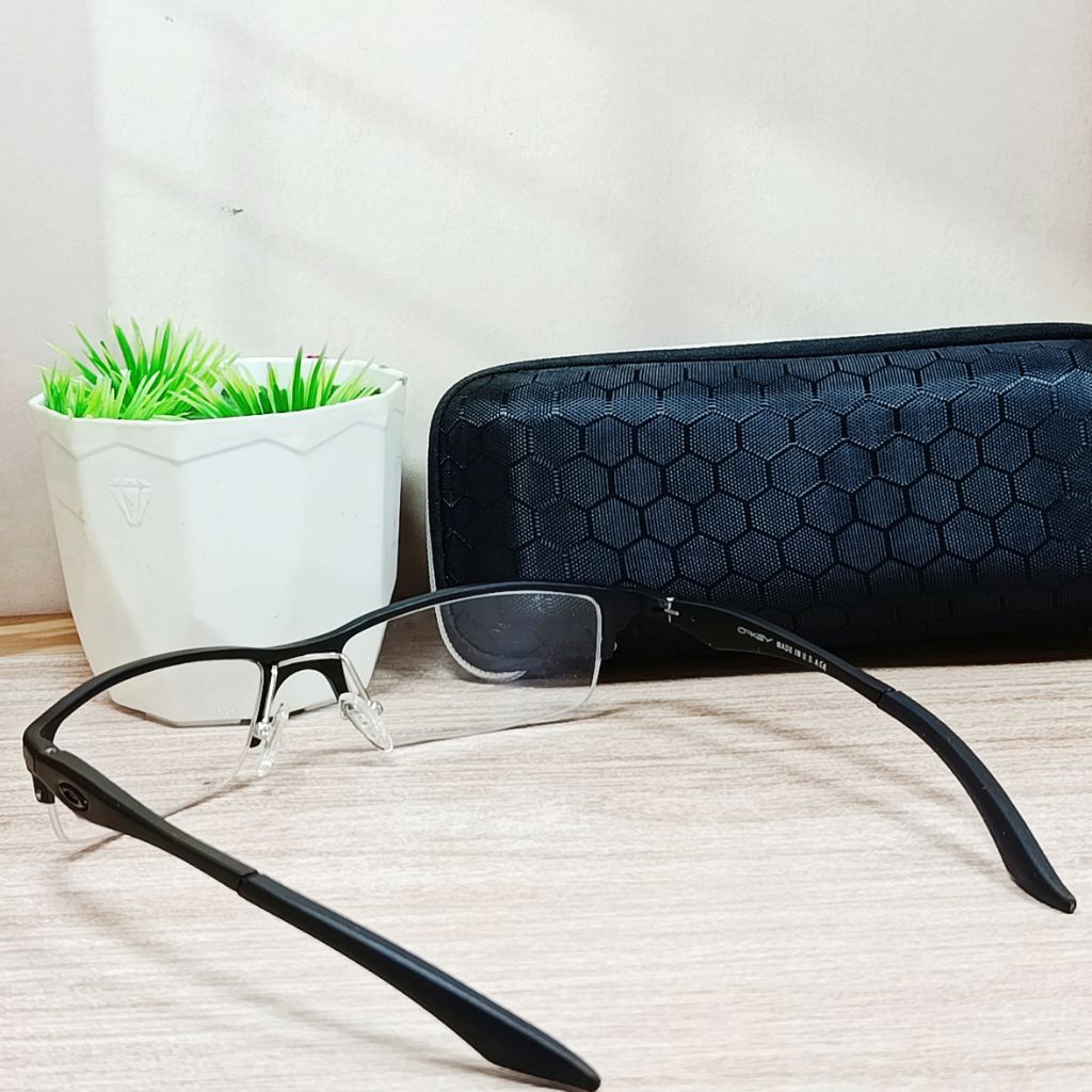 anti fog/embun kacamata baca plus progresif bluecromic lensa domas