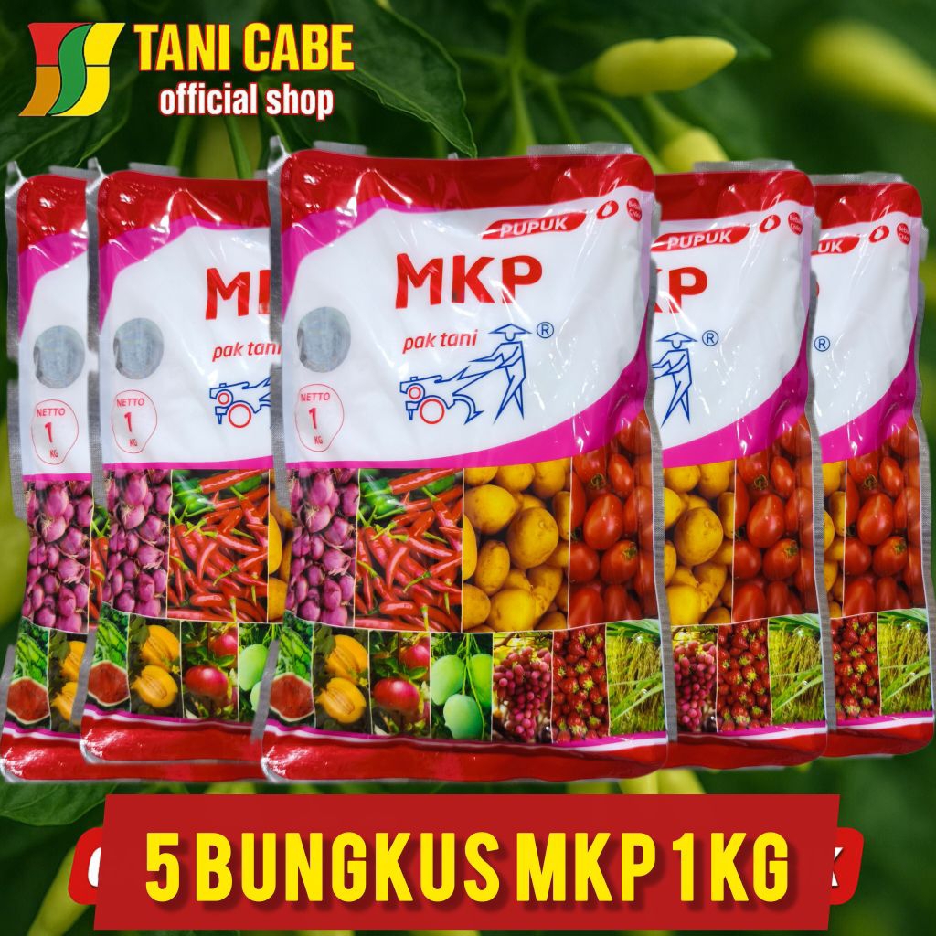 5 Bungkus MKP pak tani 1 kg