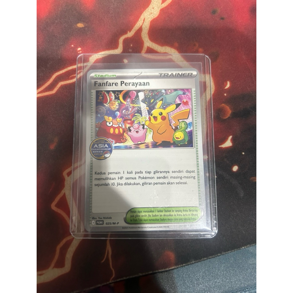 Pikachu perayaan fanfare
